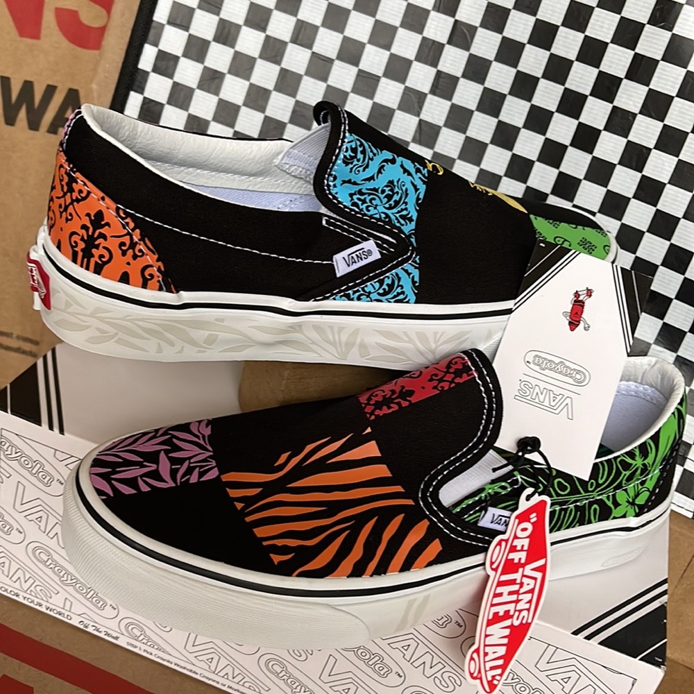 Vans Classic Slip On Crayola Diy/Trace Your WMNS sneakers - Picture 11 of 16